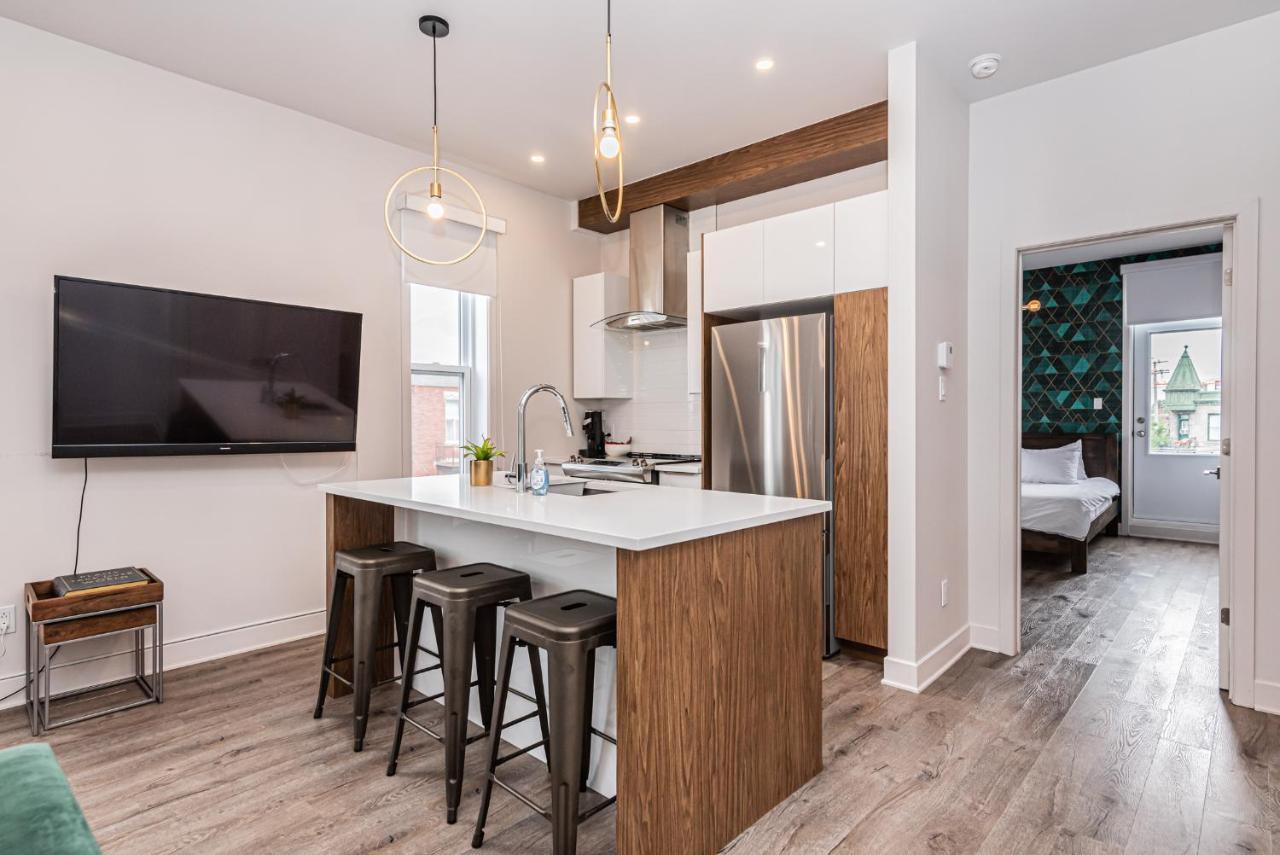 2 Bedroom Luxury In The Mile End By Den Stays Montréal Dış mekan fotoğraf